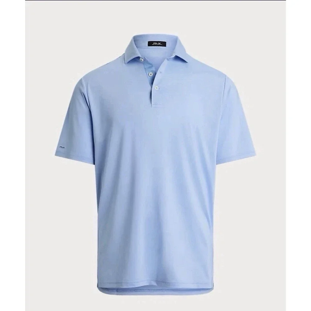 XL Polo Ralph Lauren RLX Classic Fit Performance Polo Shirt Blue